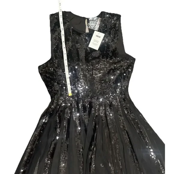 ASOS Y2k black short mesh dress Design with sequins,perfect for parties 4  Aline - www.rajagirimanappuram.com
